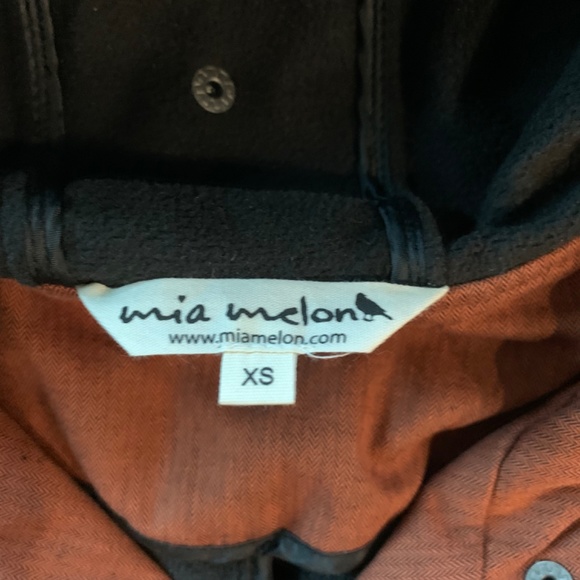 Mia Melon Whitney Fleece-Lined Waterproof Jacket Size XS - Picture 3 of 7